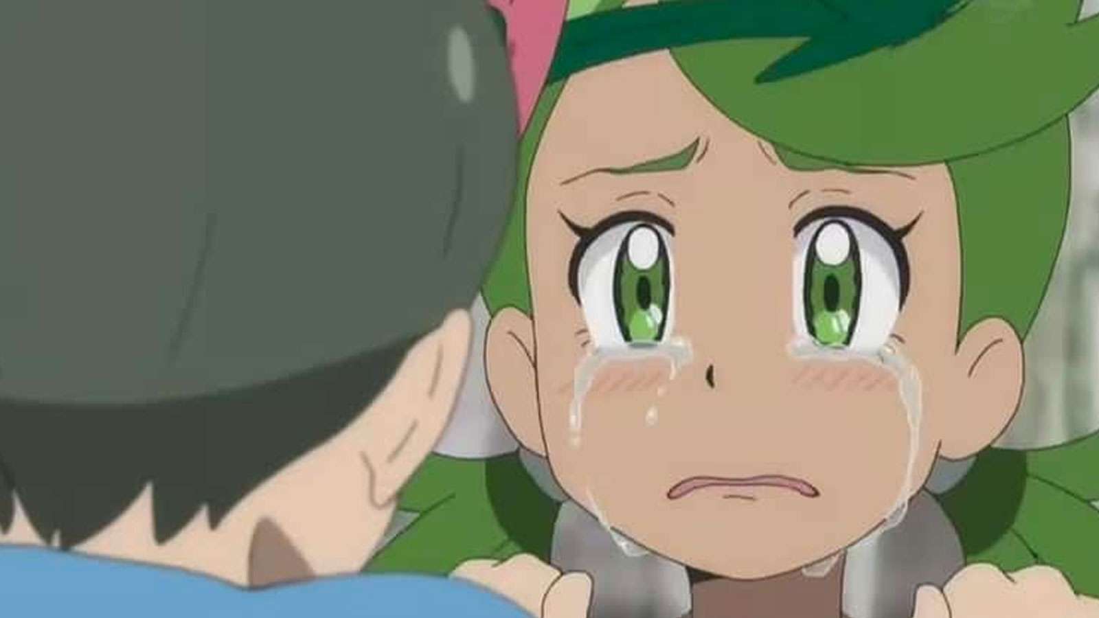 Une dresseuse Pokémon en pleurs