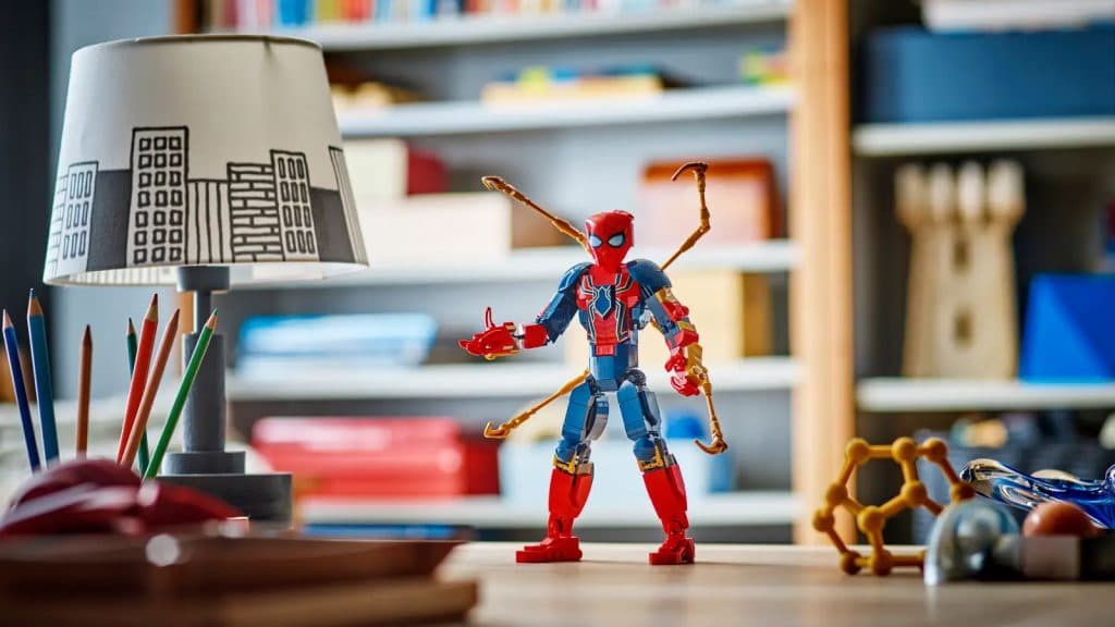 Ensemble LEGO Marvel Figurine d’Iron Spider-Man à construire — 76298