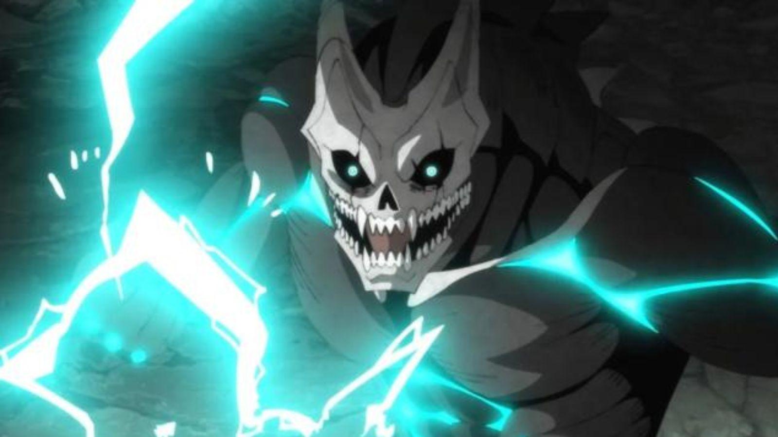 kafka hibino dans l'anime Kaiju No. 8