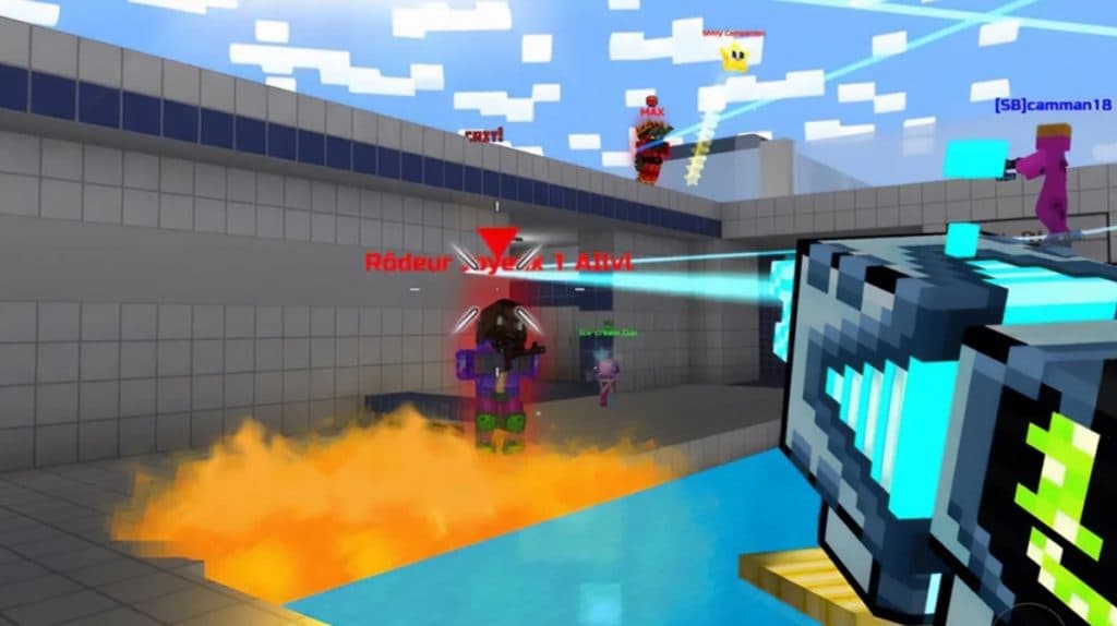 Pixel Gun 3D gameplay