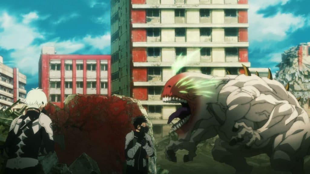 Le yoju de l'épisode 3 de l'anime Kaiju No. 8