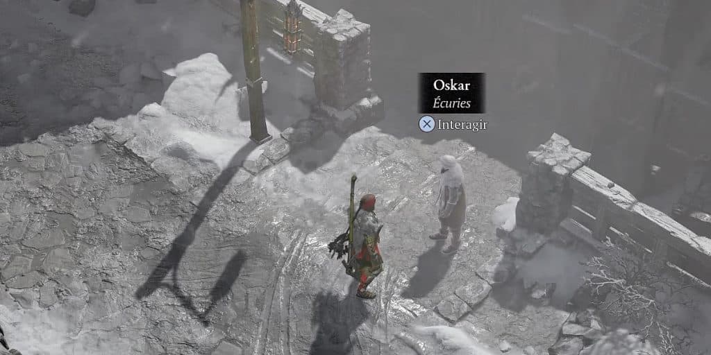 Oskar, maitre des écuries, dans Diablo 4