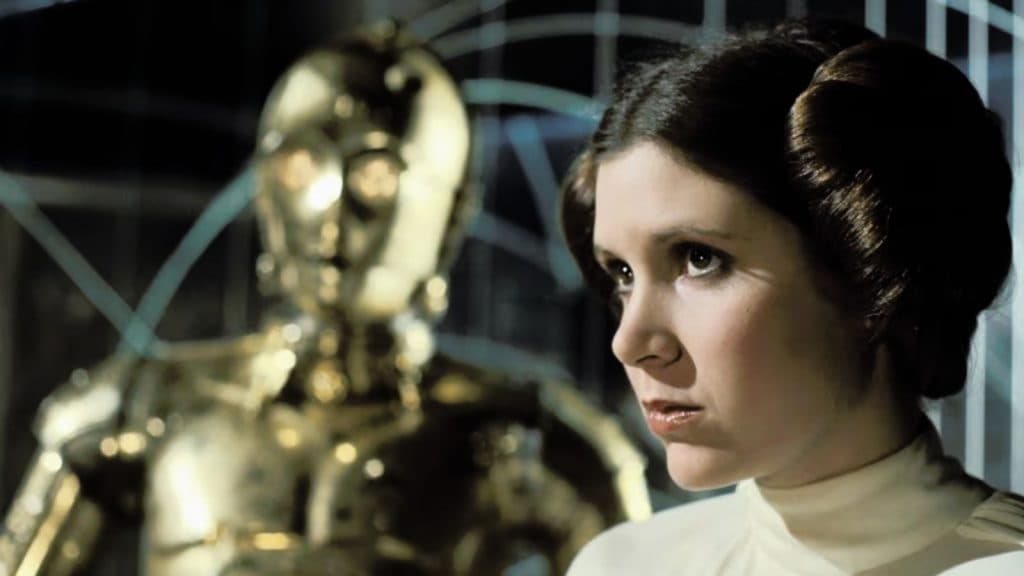 Princesse Leia Organa dans la trilogie originale Star Wars