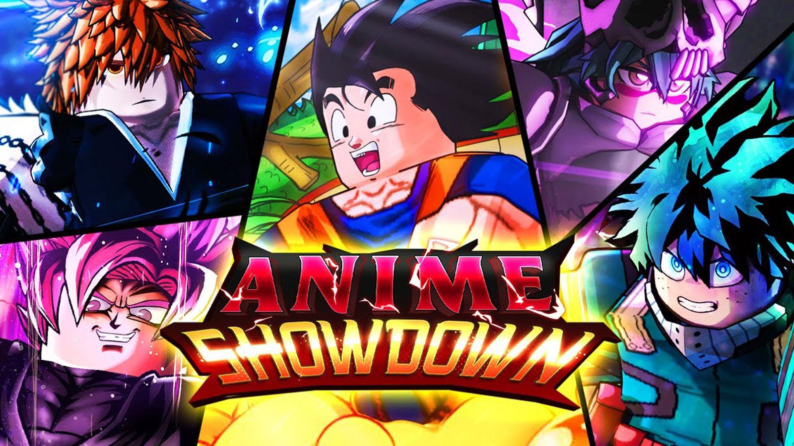 Anime Showdown jeu Roblox
