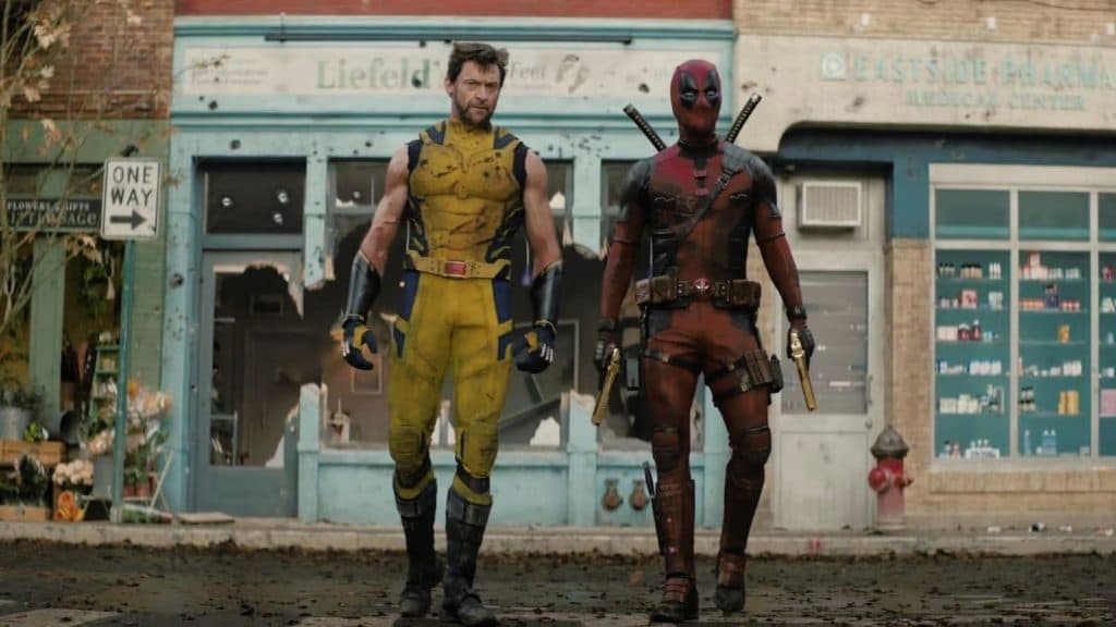 Jackman et Reynolds dans Deadpool & Wolverine