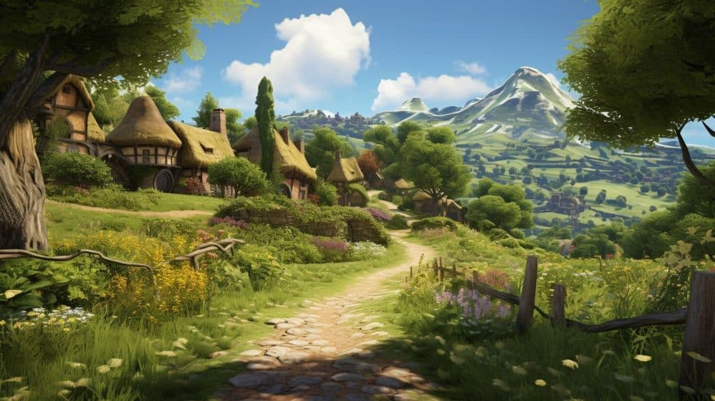 Lèzeau dans Tales of the Shire: Un jeu Seigneur des Anneaux
