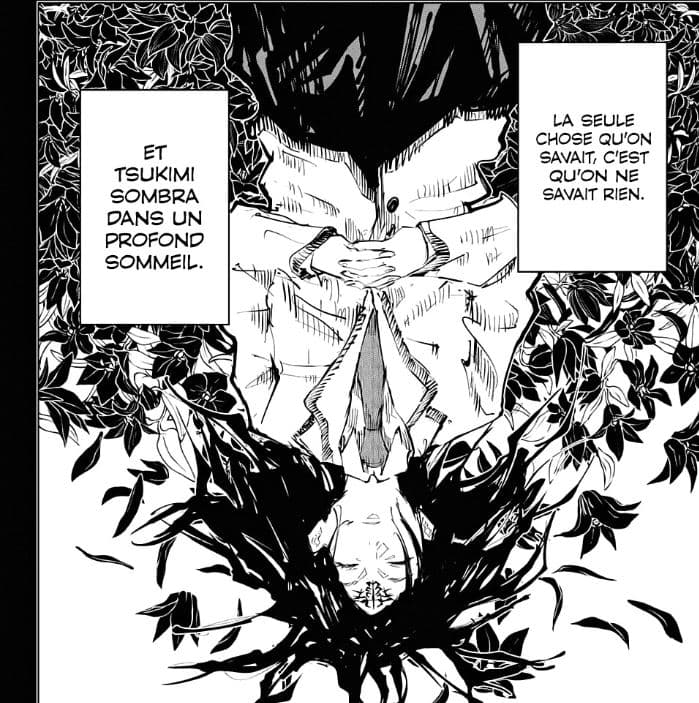 Tsumiki Fushiguro dans le chapitre 59 du manga Jujutsu Kaisen