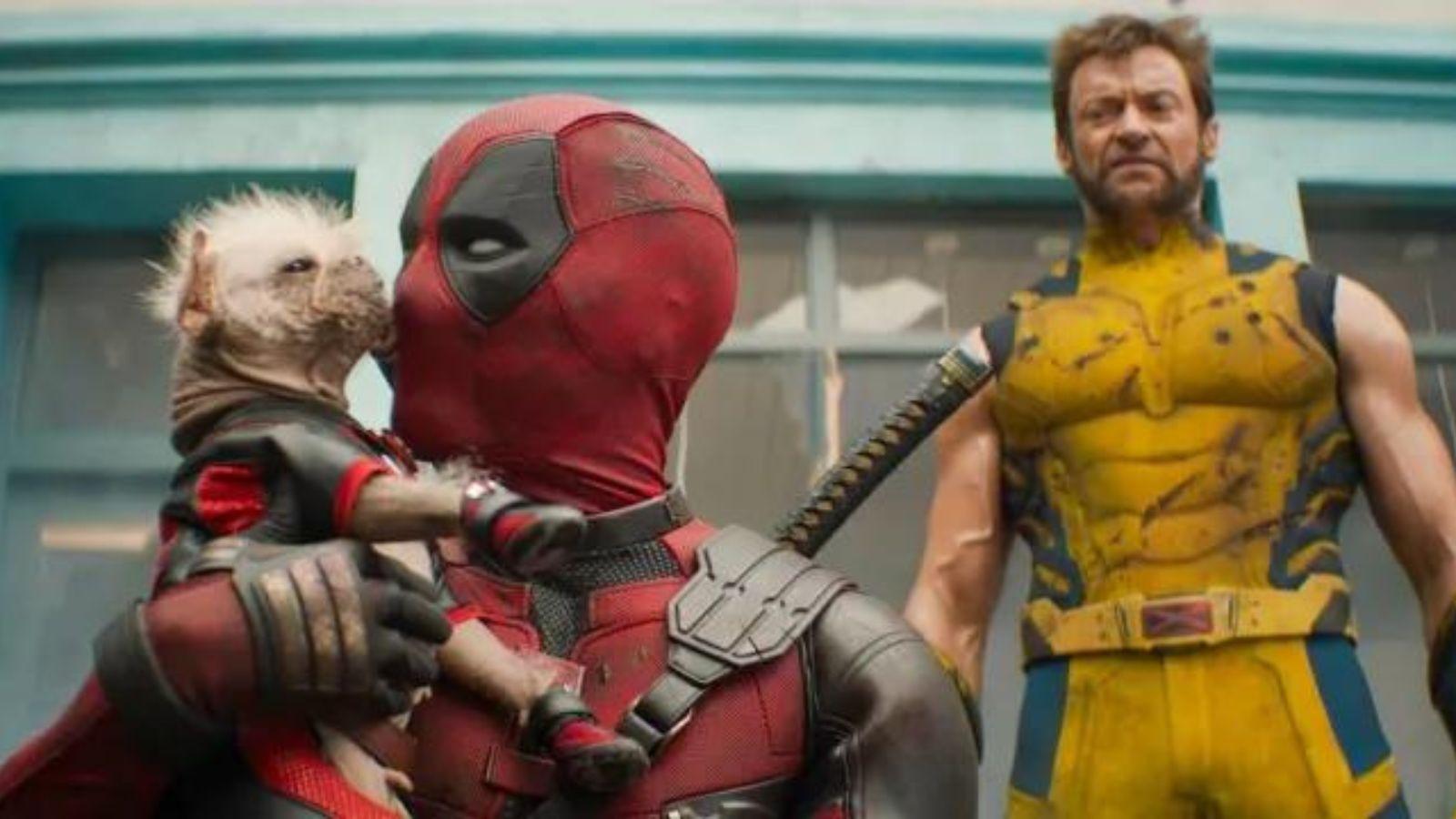 Dogpool, Wade Wilson et Wolverine dans Deadpool & Wolverine