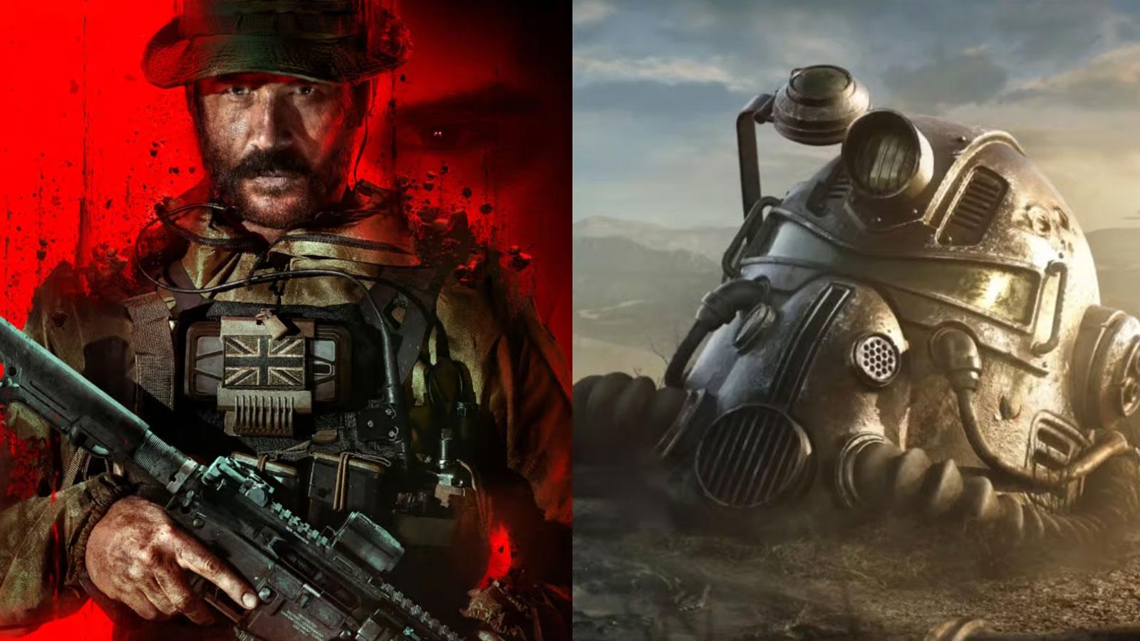 Call of Duty MW3 et Fallout 4