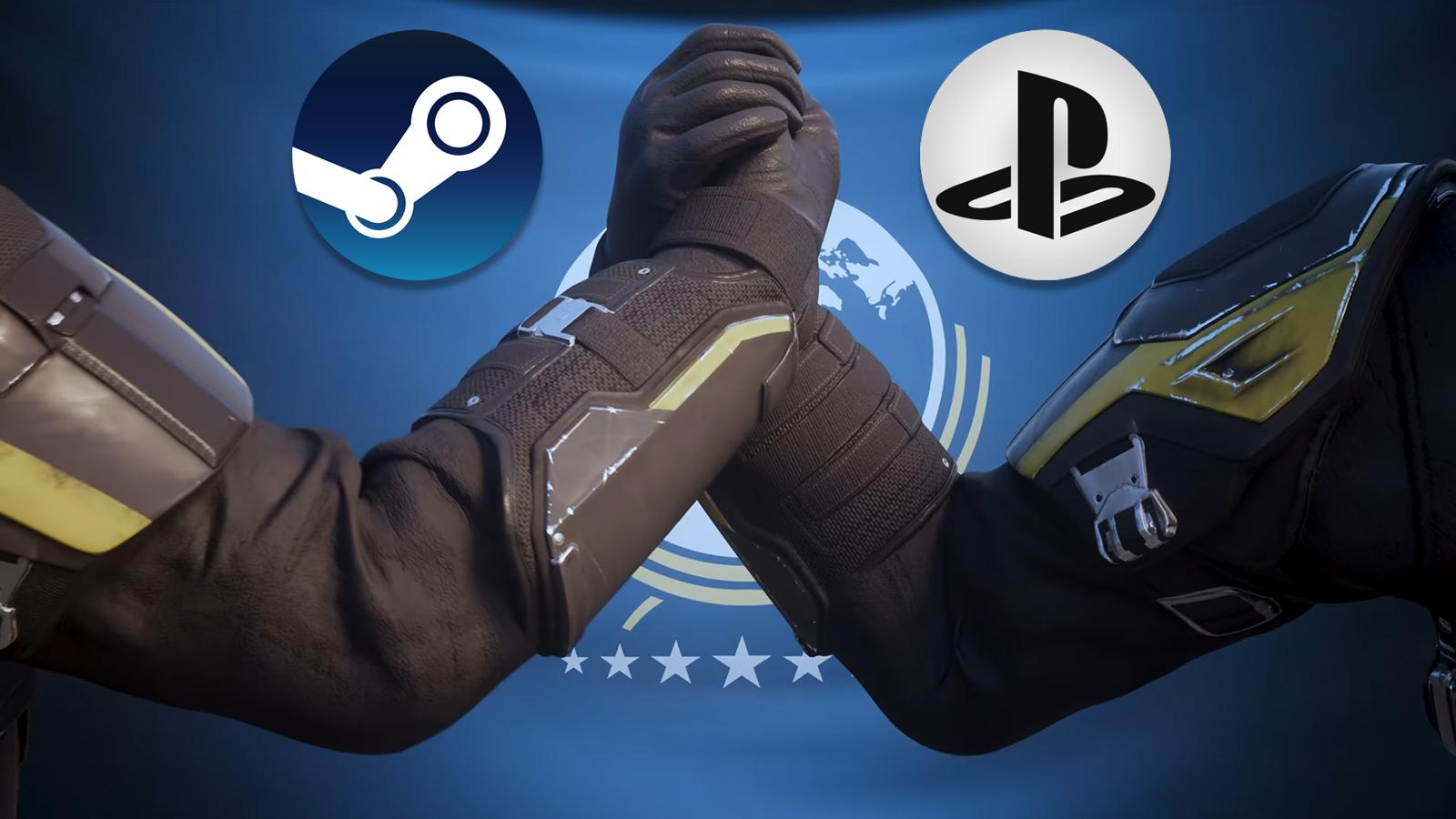 Guide compte Steam et Playstation pour jouer à Helldivers 2