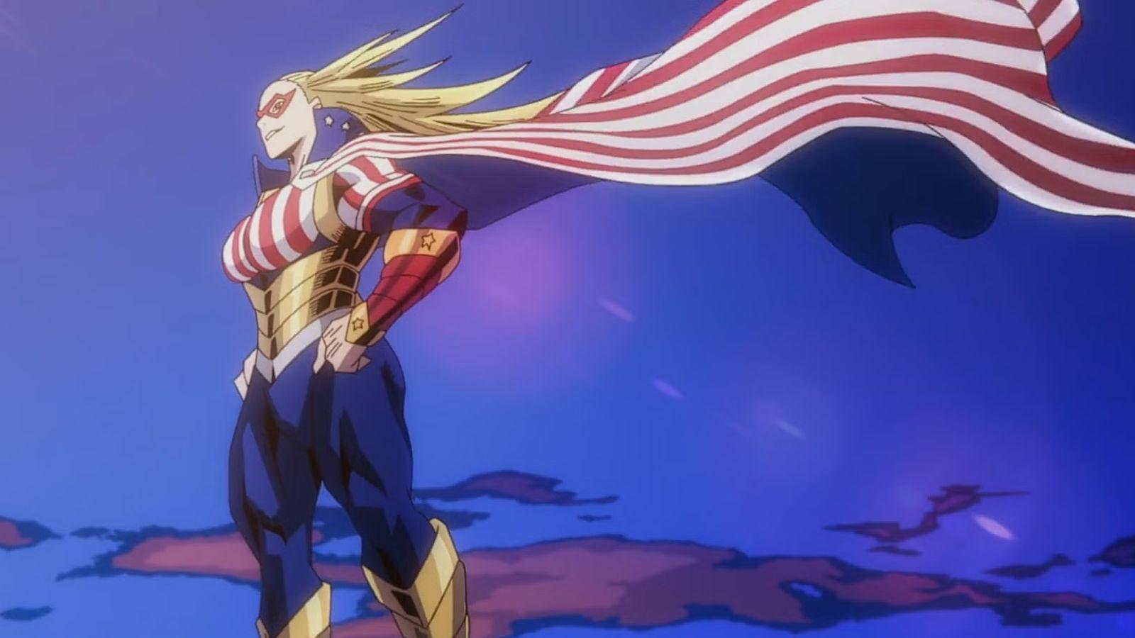 Star and Stripe dans l'anime My Hero Academia