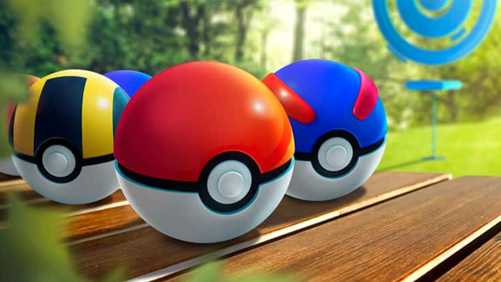 Des Poké Balls de Pokémon Go