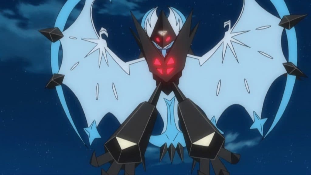 Necrozma Ailes de l'Aurore dans l'anime Pokémon