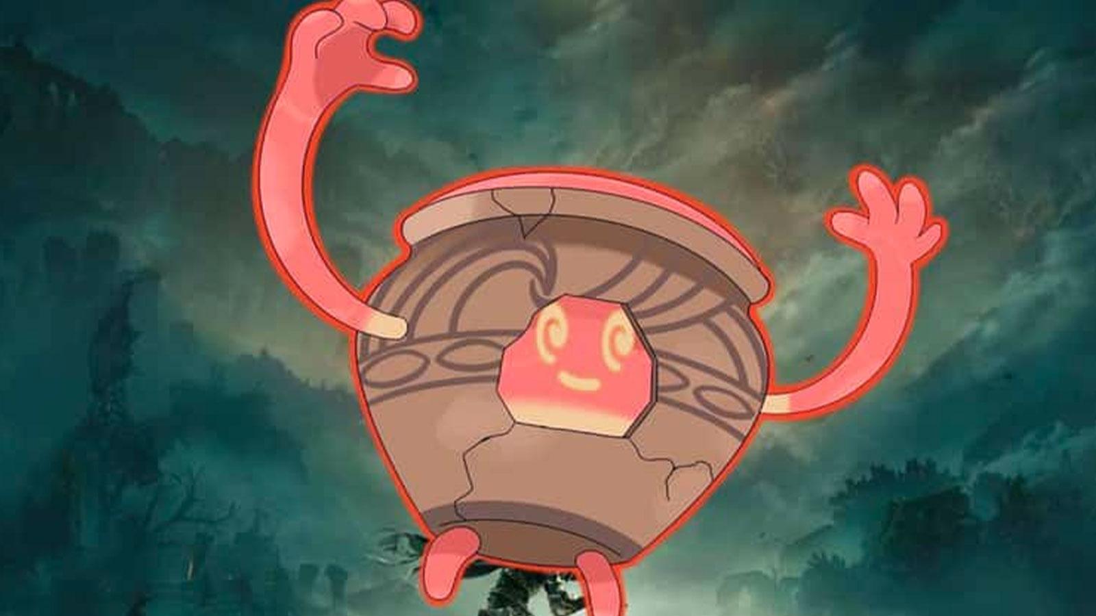 Un Pokémon inventé inspiré de Elden Ring